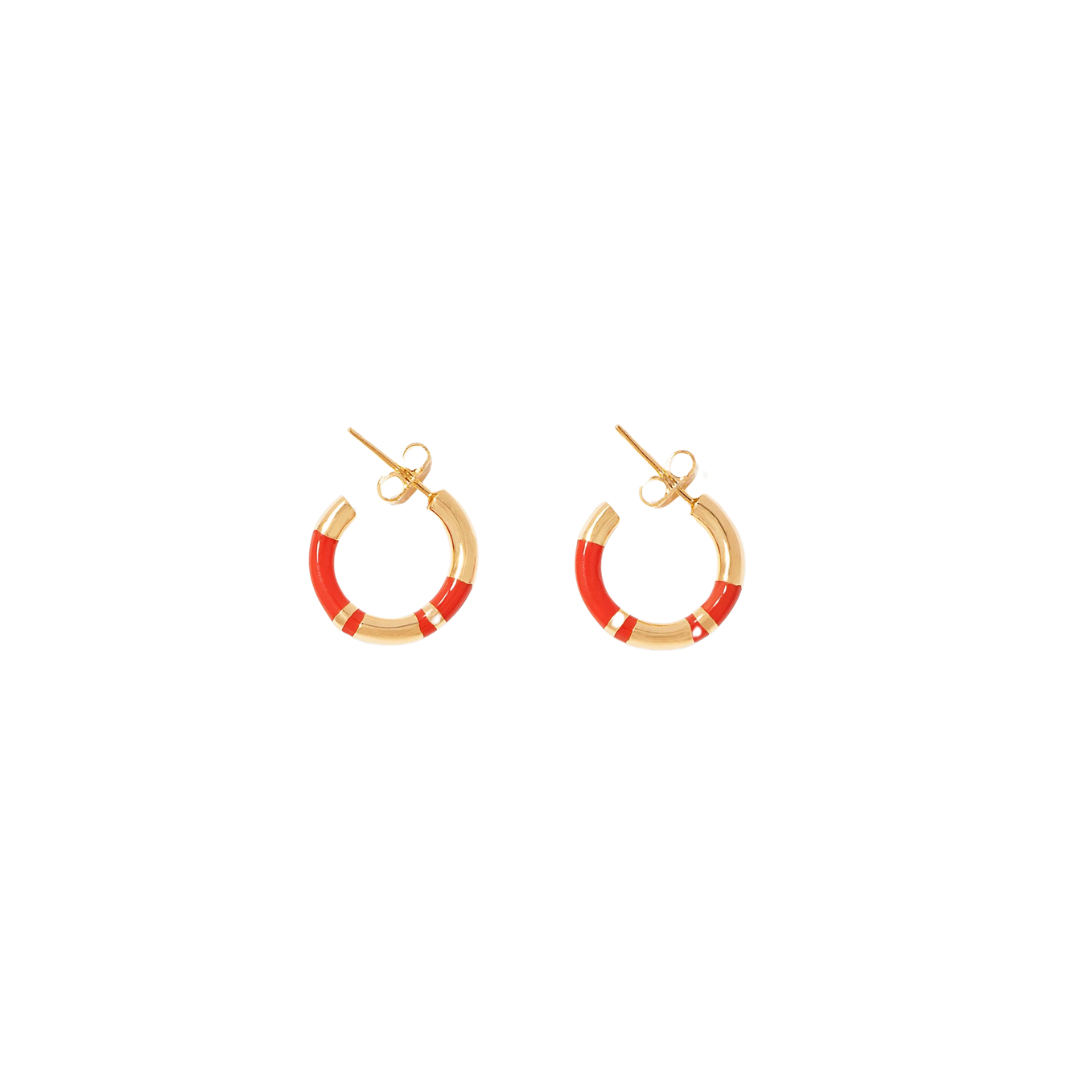 Boucles d'oreilles Positano (disponibles en plusieurs couleurs)