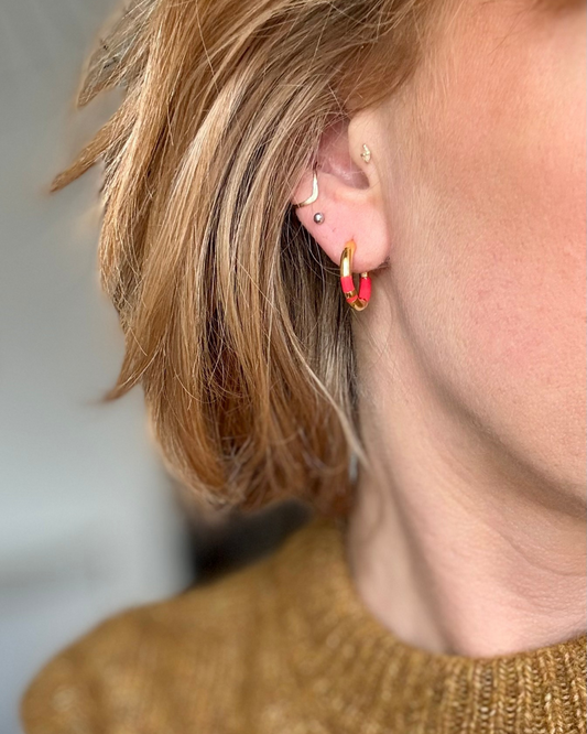 Boucles d'oreilles Positano (disponibles en plusieurs couleurs)