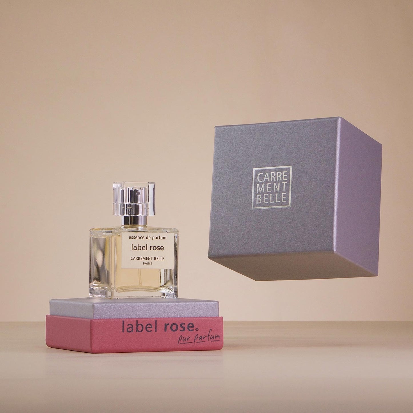 Pur parfum -Label rose