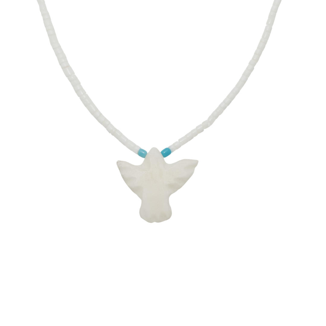 Collier Aigle Blanc