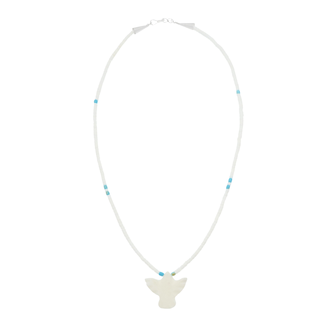 Collier Aigle Blanc