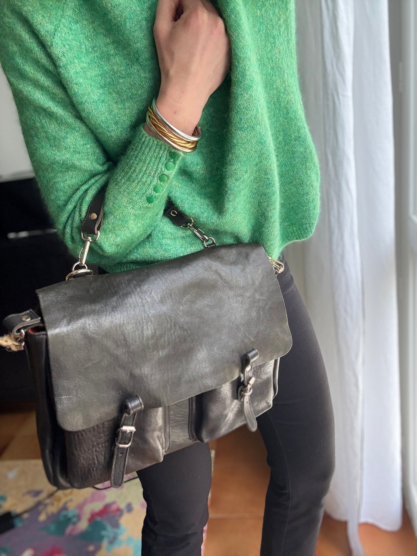 Sac Maxi Maths Wash Noir