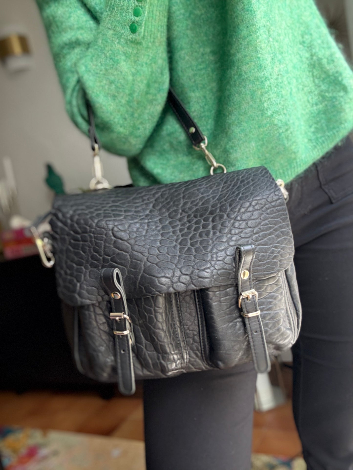 Sac Mini Maths Bubble Noir