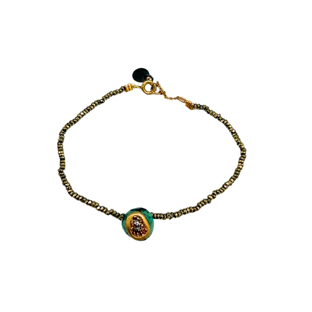 Bracelet stone turquoise