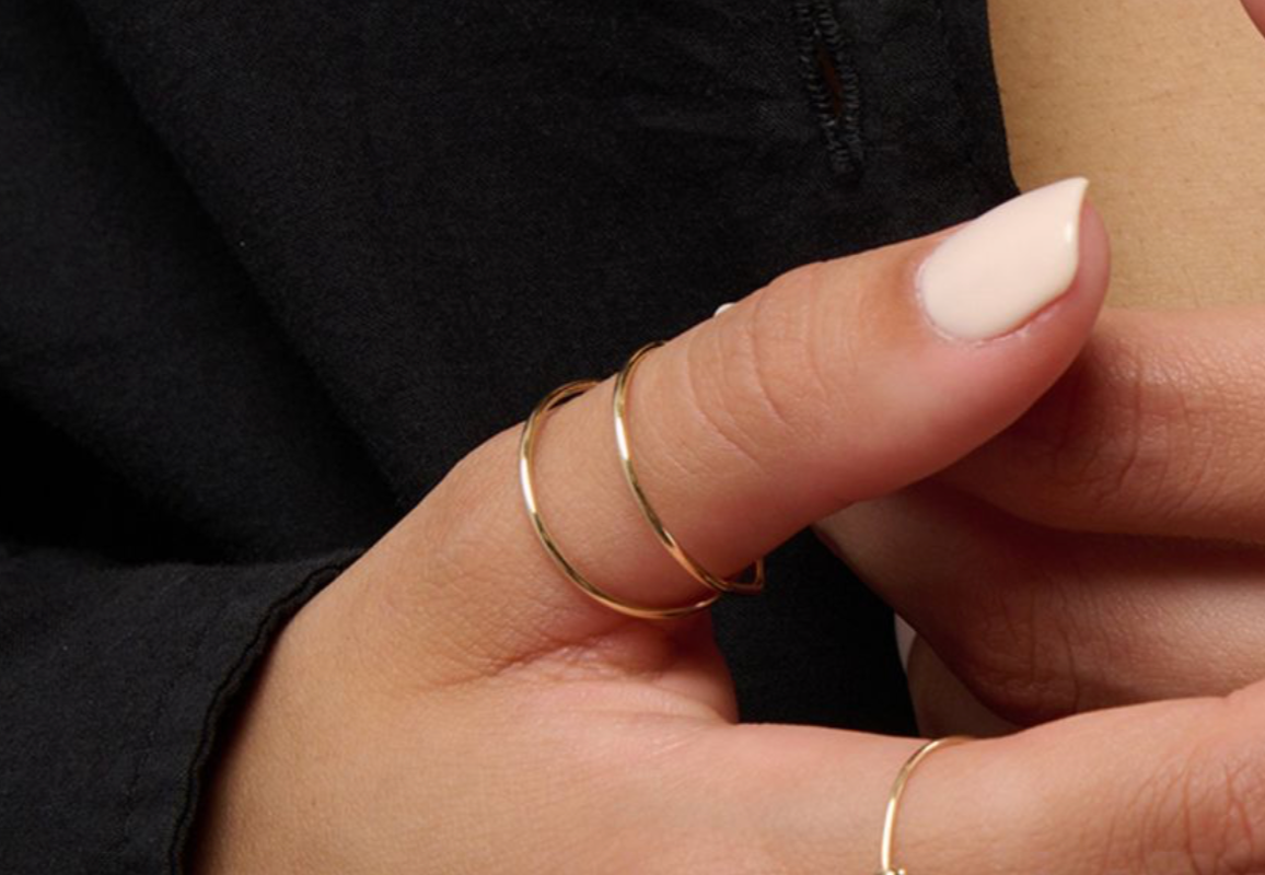 Bague de pouce nude