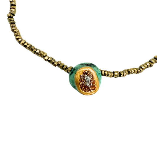 Bracelet stone turquoise