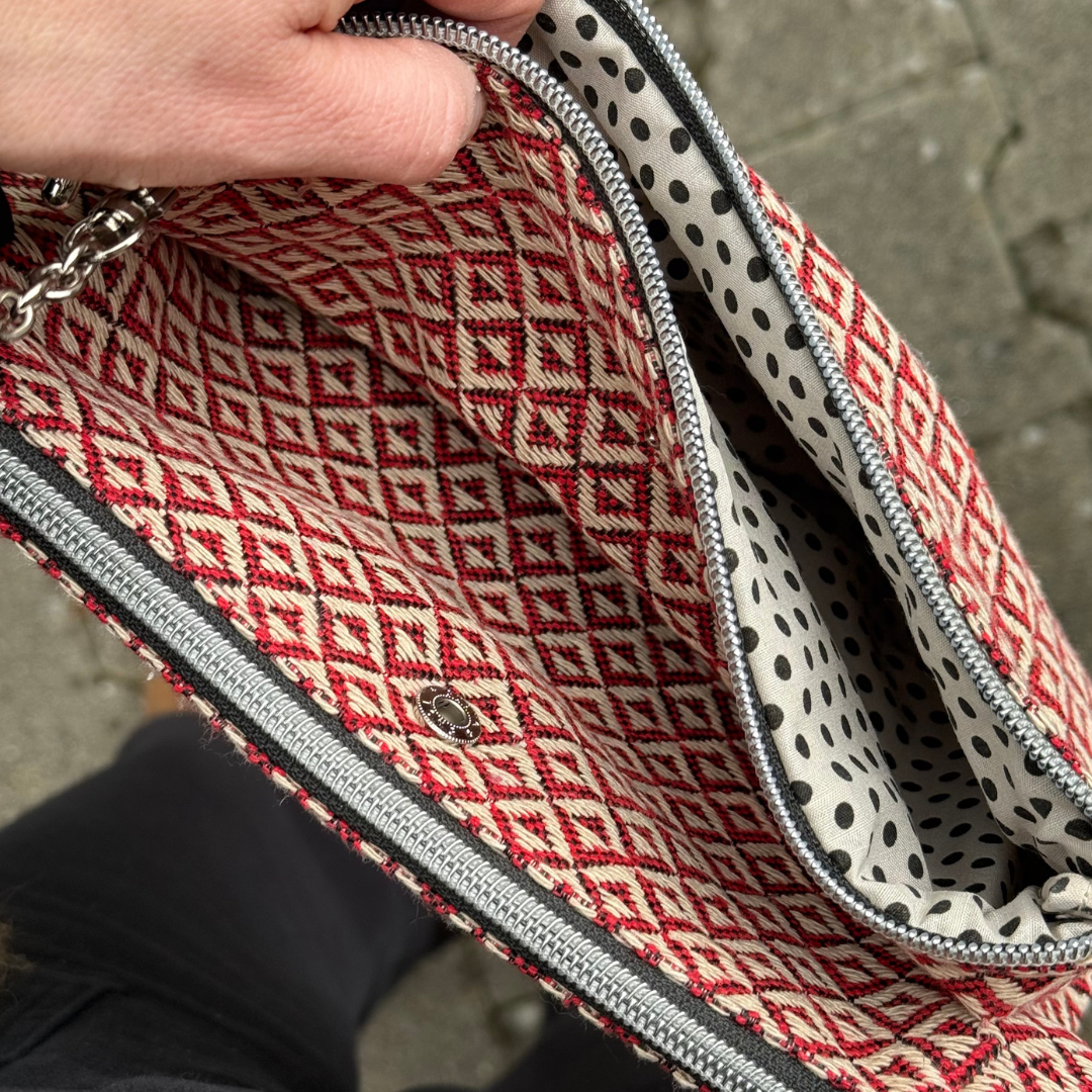 Pochette Natasha Géométrique