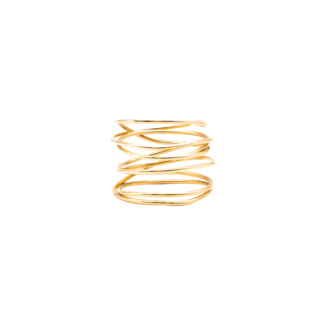 Bague spirale strong or