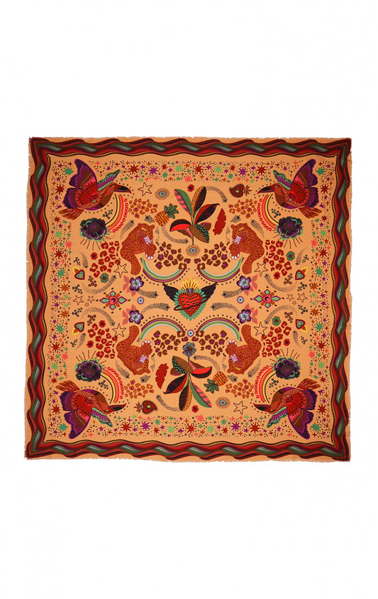 Foulard "Crazy world" (disponible en plusieurs couleurs)