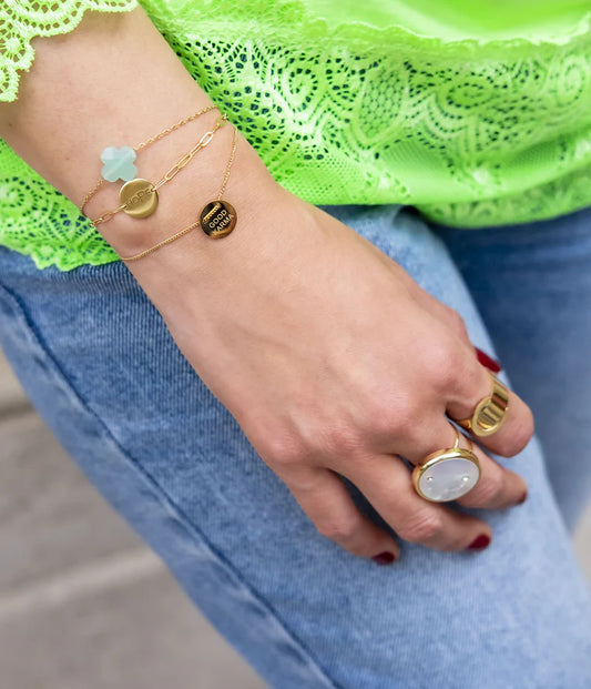 Bracelet Vega / Doré (disponible en plusieurs couleurs)