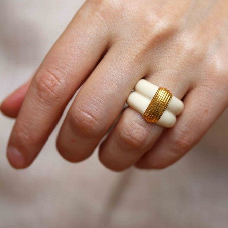 Bague Katt (disponible en plusieurs tailles et couleurs)