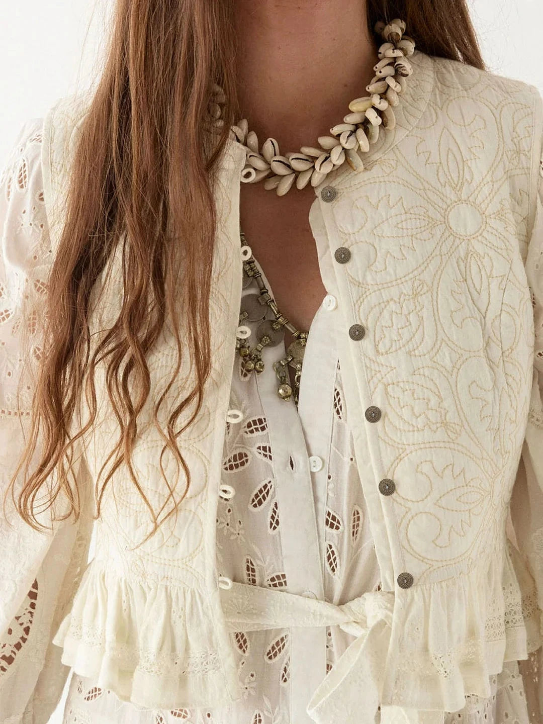 Gilet Sandro - Tesela Ivory
