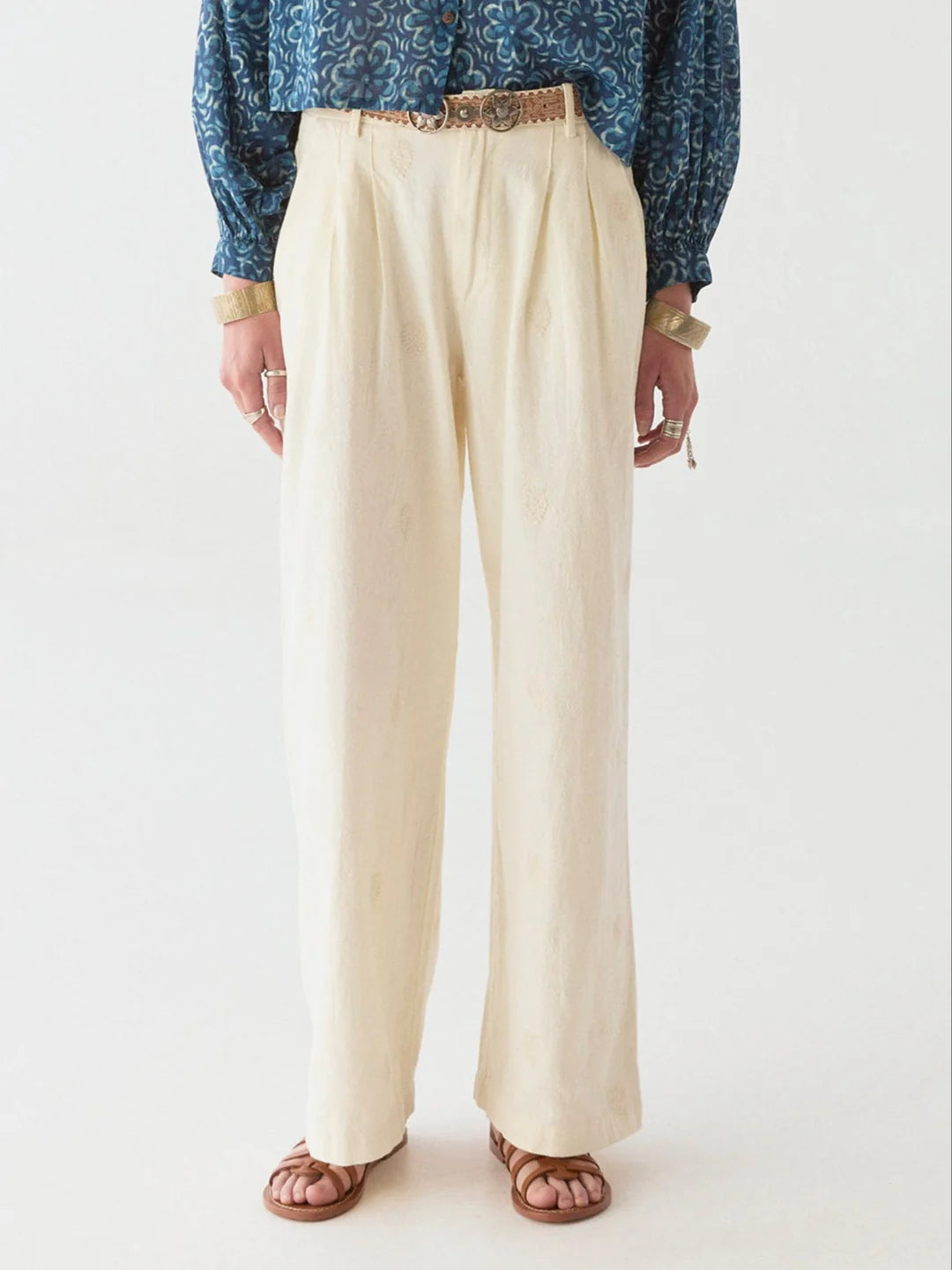 Pantalon Lolo - Coquillage