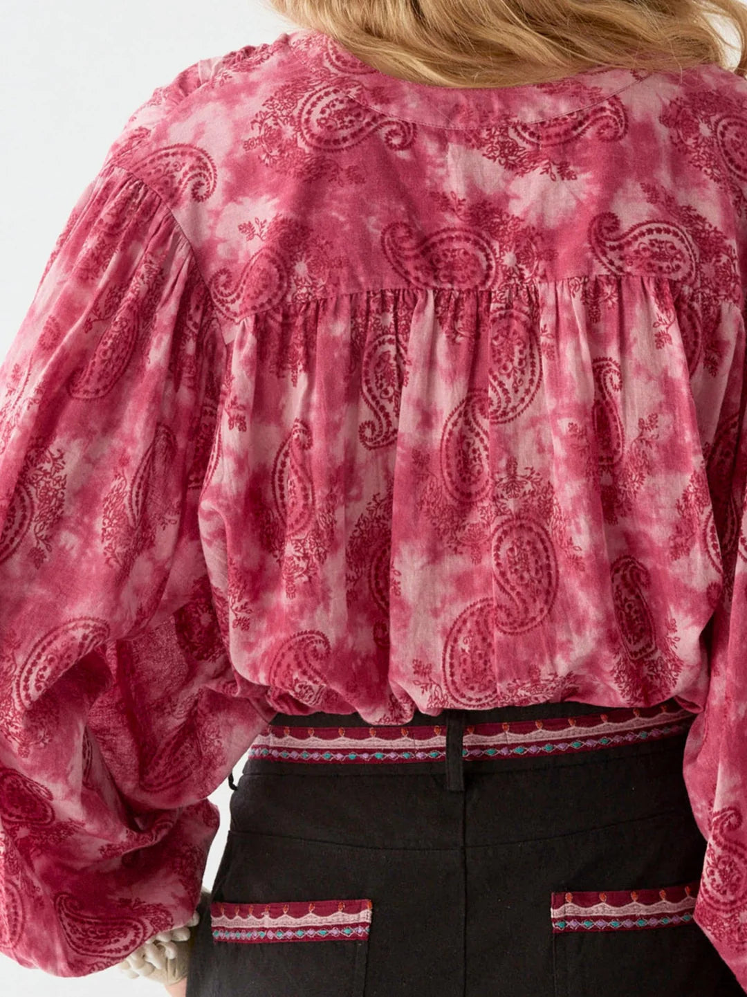 Blouse Naty - Pink city