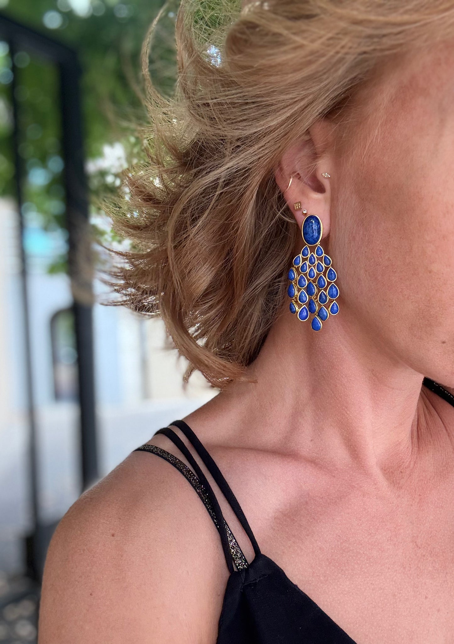 Boucles d'oreilles Cherokee (existe en plusieurs couleurs)