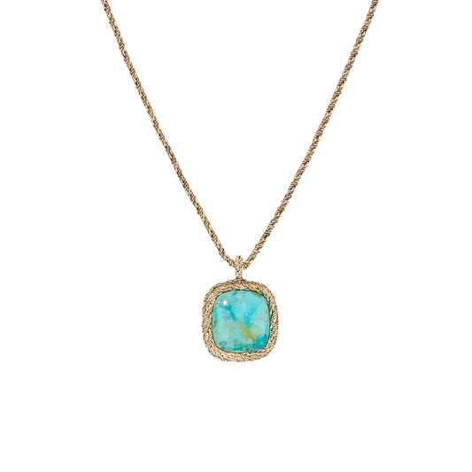 Sautoir Miki (turquoise)