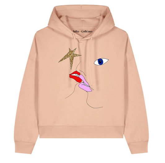 Hoodie Lovers Magic peach