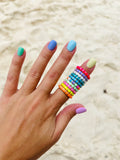 Bague Rainbow I M (disponible en plusieurs coloris)