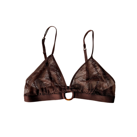 Carly I Soutien-gorge Dark Brown