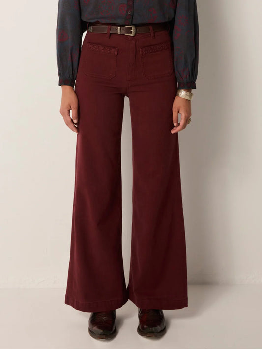 Pantalon Giuletta - Grape