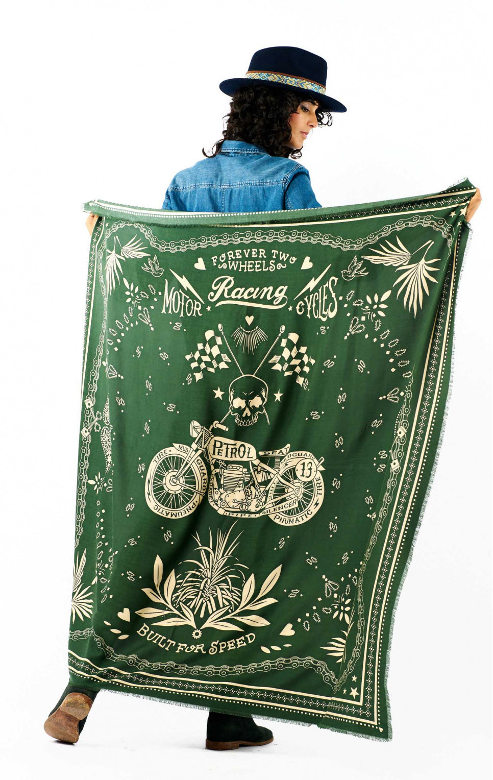 Foulard "Bandana" (disponible en plusieurs couleurs)
