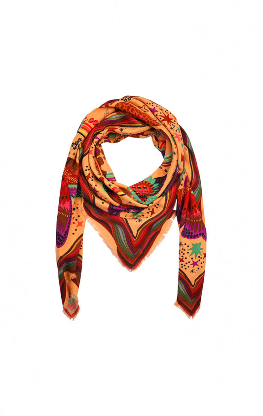 Foulard "Crazy world" (disponible en plusieurs couleurs)