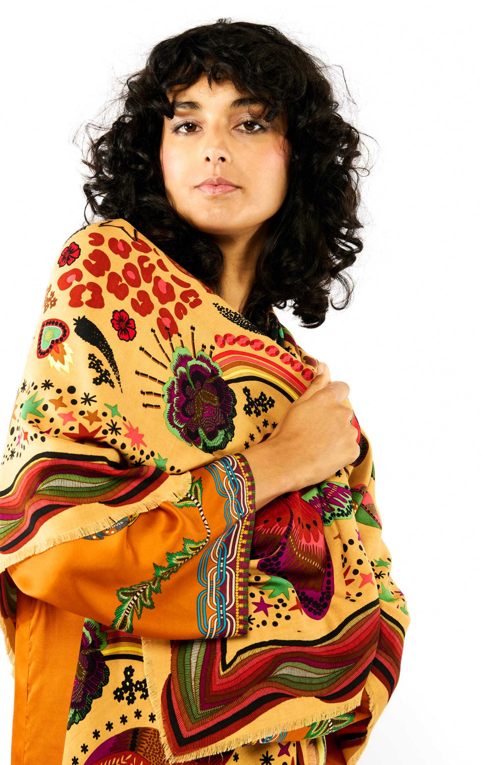 Foulard "Crazy world" (disponible en plusieurs couleurs)