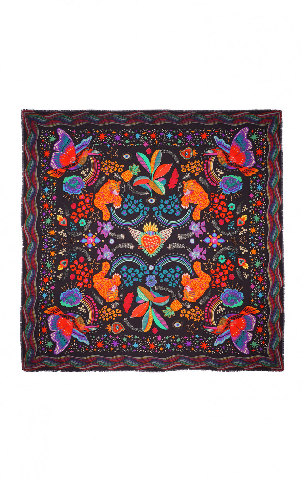 Foulard "Crazy world" (disponible en plusieurs couleurs)