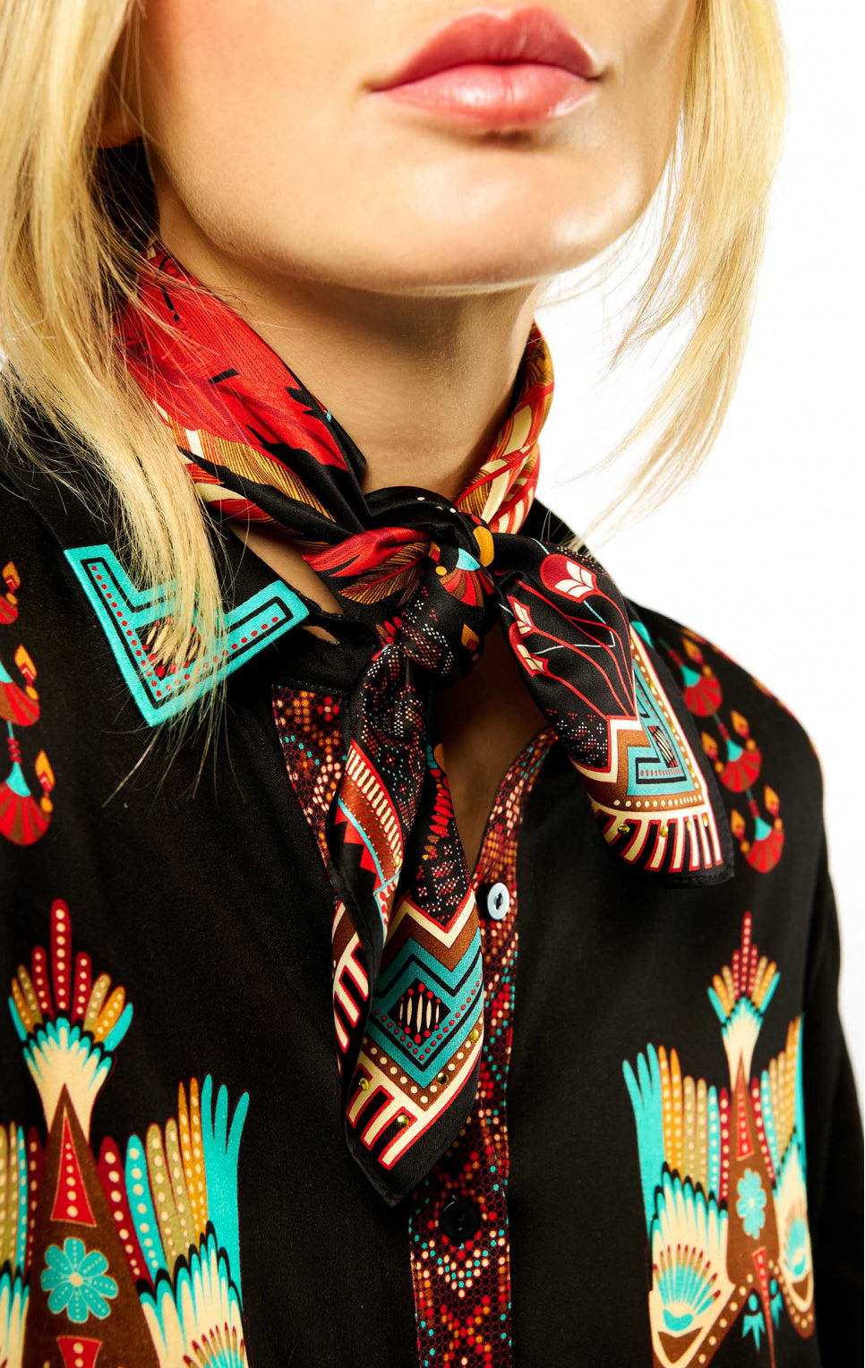 Foulard "Nouveau western" - Mini