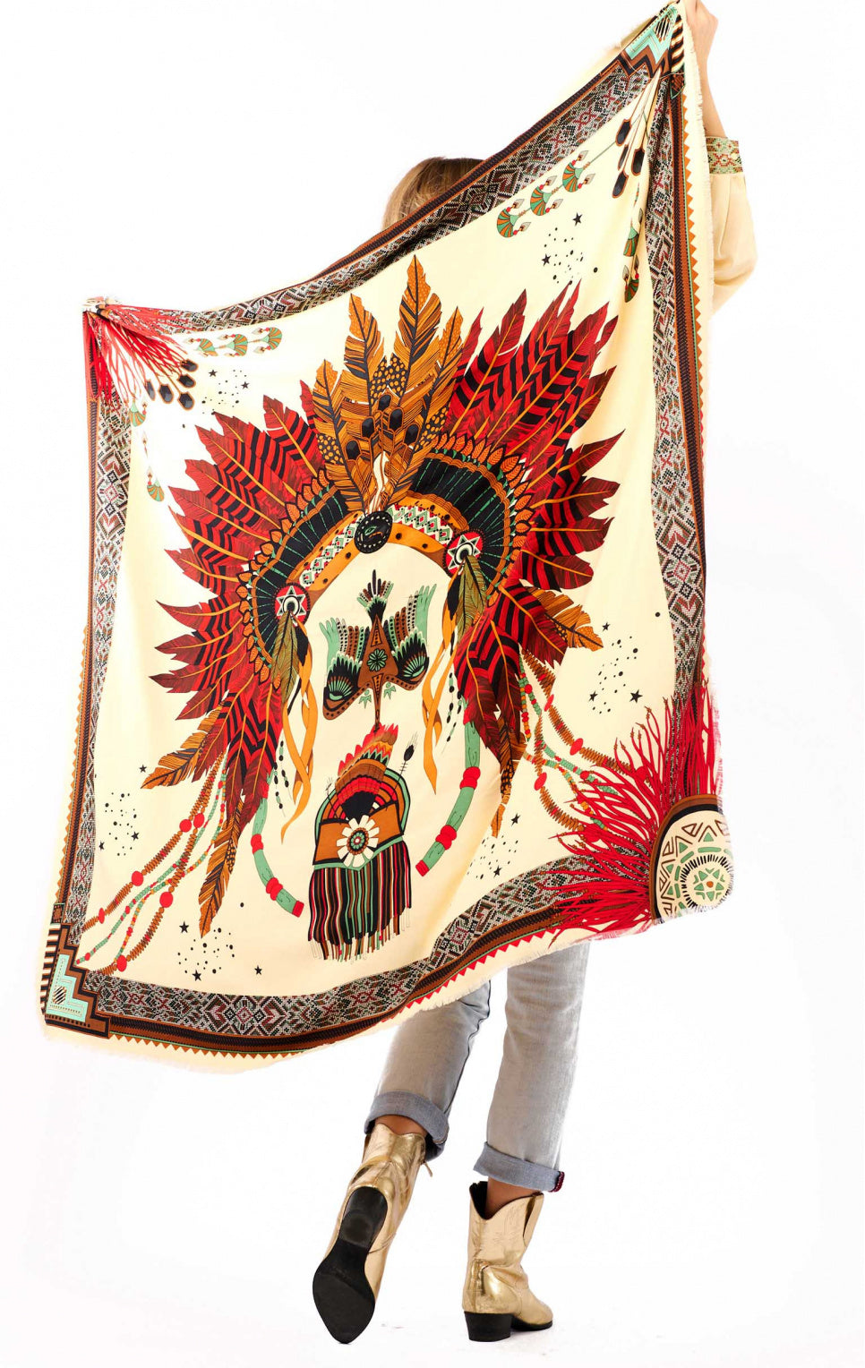 Foulard "Nouveau western" (disponible en plusieurs couleurs)
